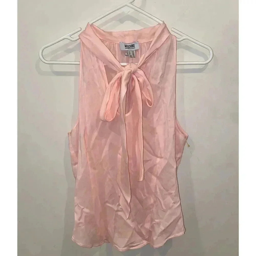 Moschino Pink Blouse - Picture 1 of 4